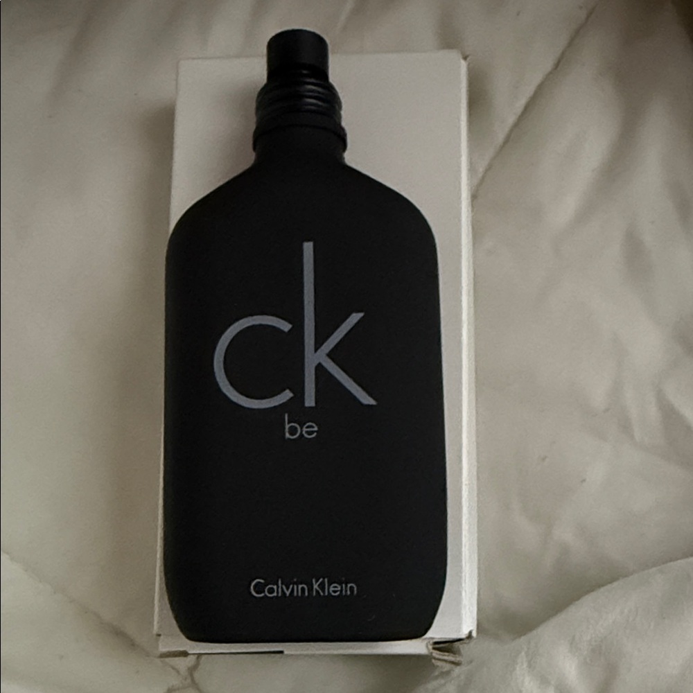 Calvin Klein Matte Black Fragrance Bottle